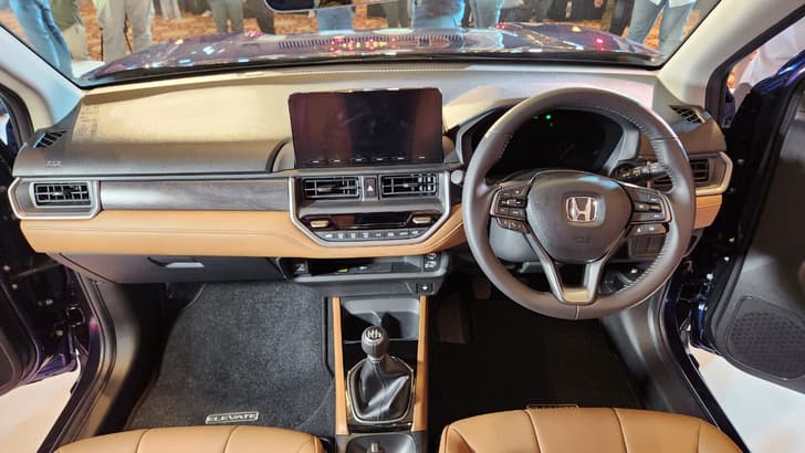 Honda Elevate Dashboard